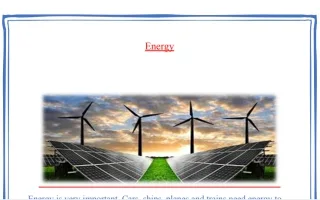 energy1 انجليزي عاشر ف2 - منهج 2024